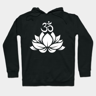 Lotus White Hoodie